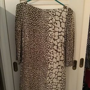 JCrew Silk Snakeprint Jules Dress - not Factory